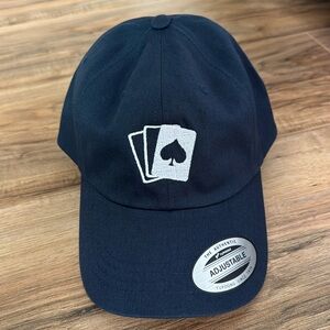 Navy Microsoft Games Spade Cards “Dad” Hat
